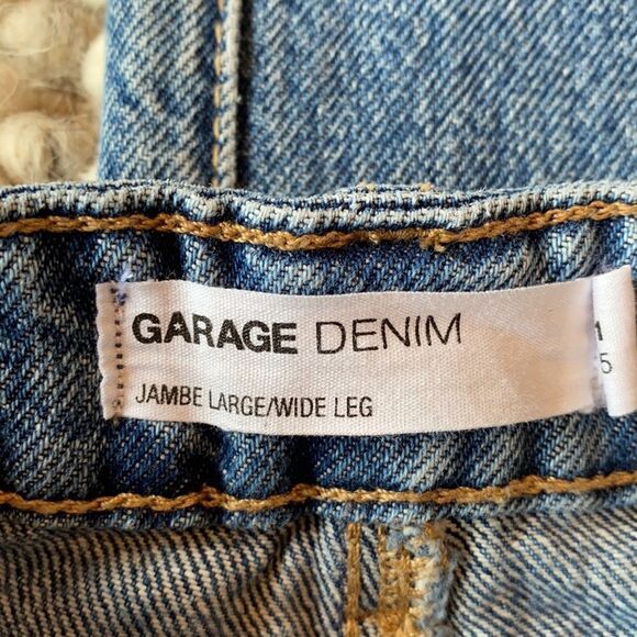 Garage jambe wide legged jeans - Picture 3 of 6